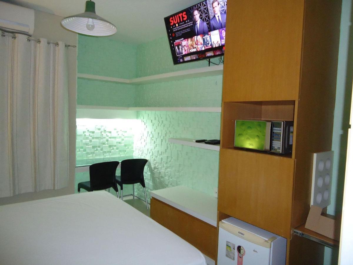 Апартаменты 804 Lindo Flat Mobiliado Com Vista Lateral Mar Na Praia De Iracema Форталеза Экстерьер фото