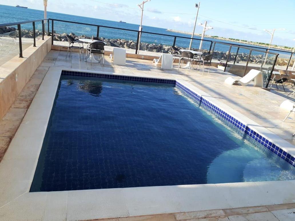 Апартаменты 804 Lindo Flat Mobiliado Com Vista Lateral Mar Na Praia De Iracema Форталеза Экстерьер фото